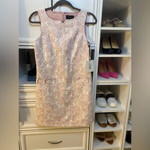 Victoria Beckham for Target Light Pink Paisley Mini Dress